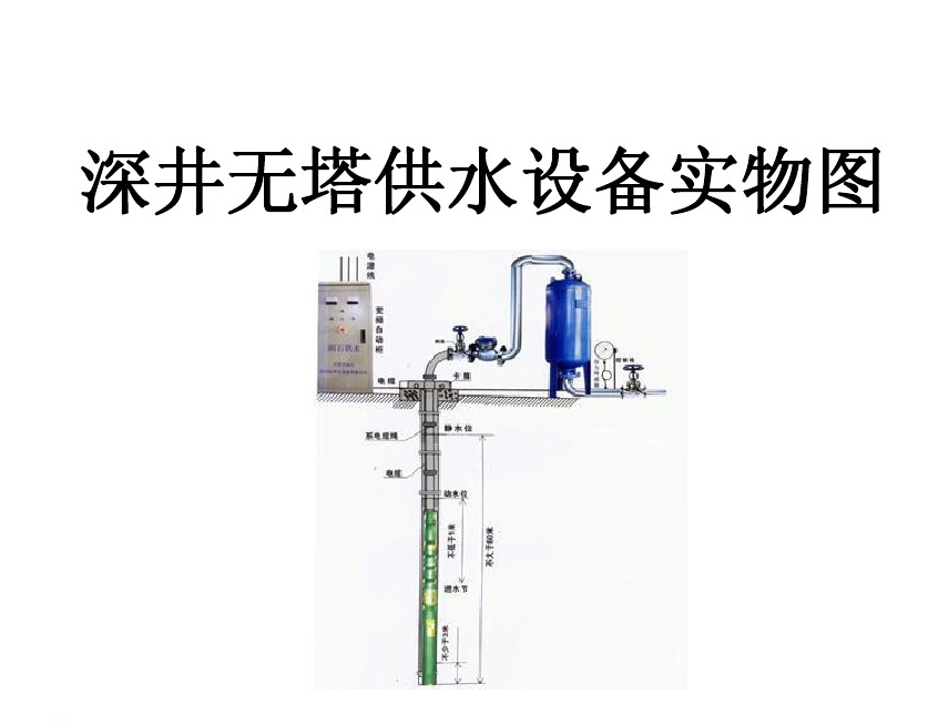 大同经开区井泵无塔式供水设备